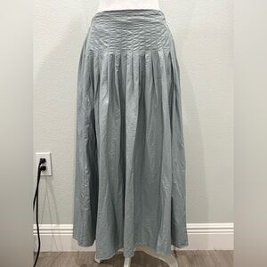 MARBLE Light Blue Maxi Skirt Size M